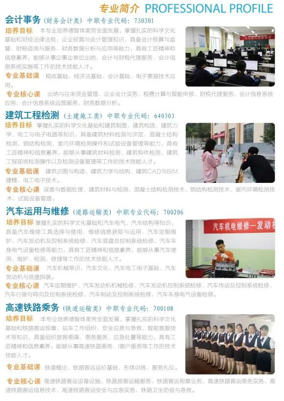2022年礼县职业中等专业学校秋季招生简章(3) 2022年礼县职业中等专业学校秋季招生简章(3)